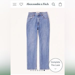 The Ankle Straight - Ultra High Rise - Mom Jean